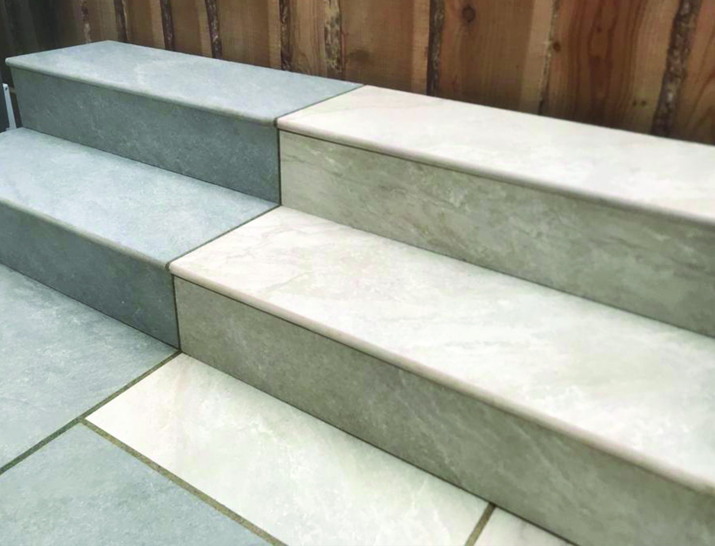 Walttools Step Insert For Concrete Steps – 8" Chiseled Granite Texture (Single)